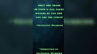 Stateless Warrior VFX Juiced Visuals Message to G-Rat Stalkers of USA